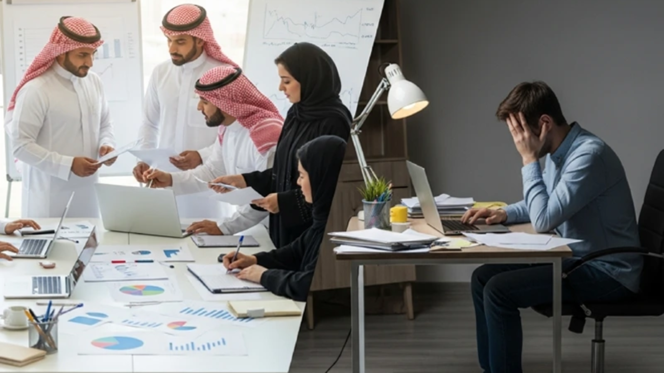 مقارنة بين فريق TaaS المتكامل وفريق الفريلانسر الفردي توضح مزايا الجودة، الالتزام، والنتائج في مشاريع تطوير البرمجيات